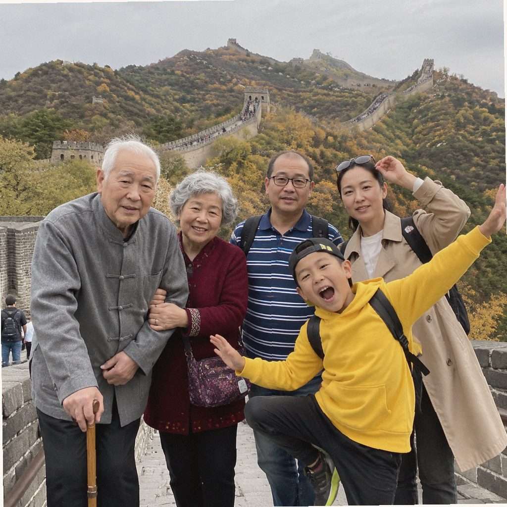 客户在长城