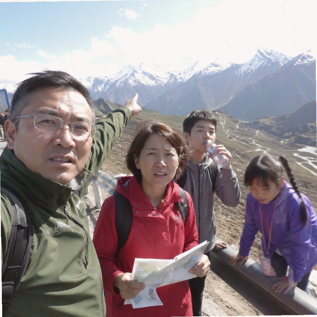 客户在独库公路