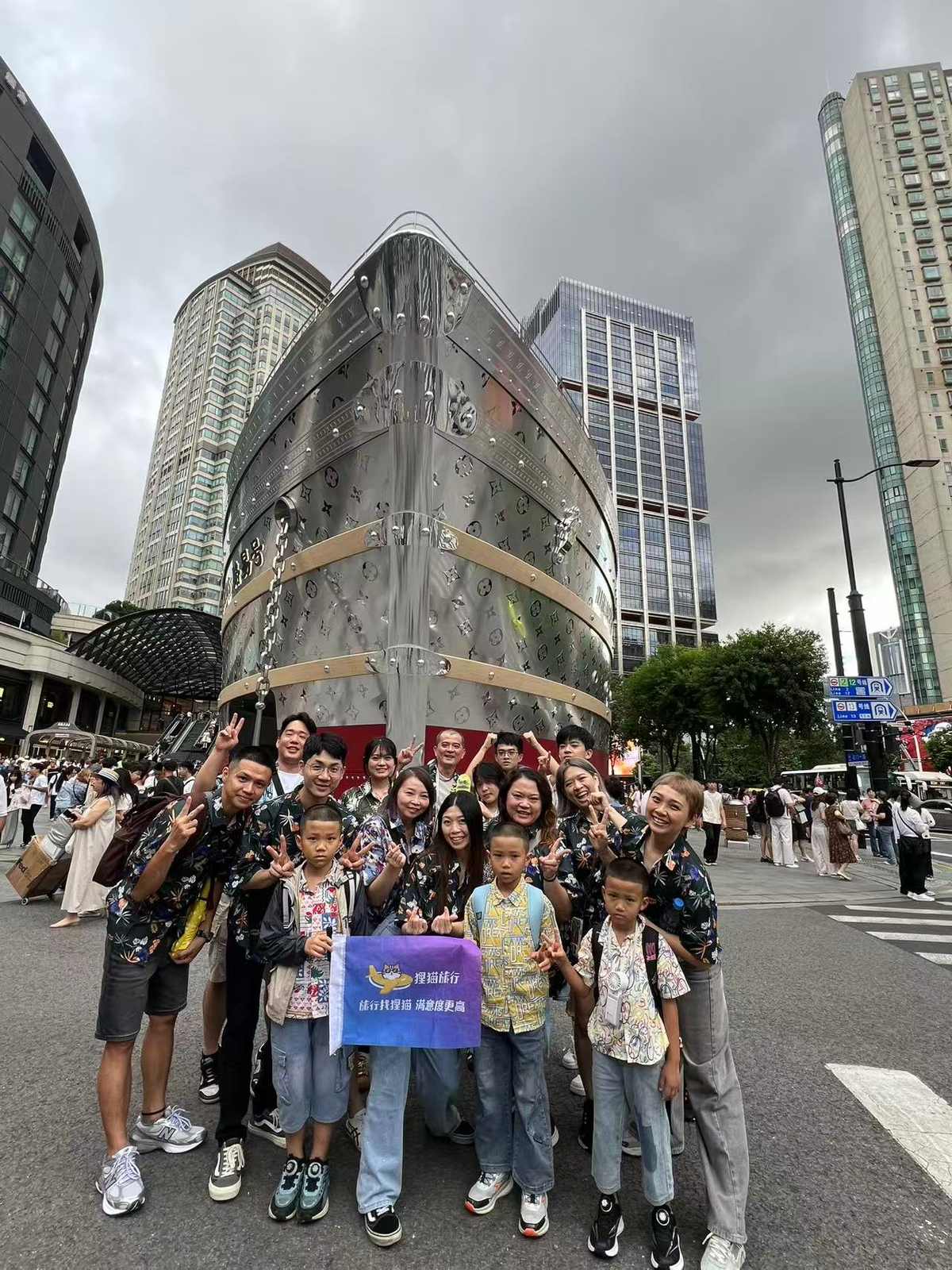 客户在上海南京西路